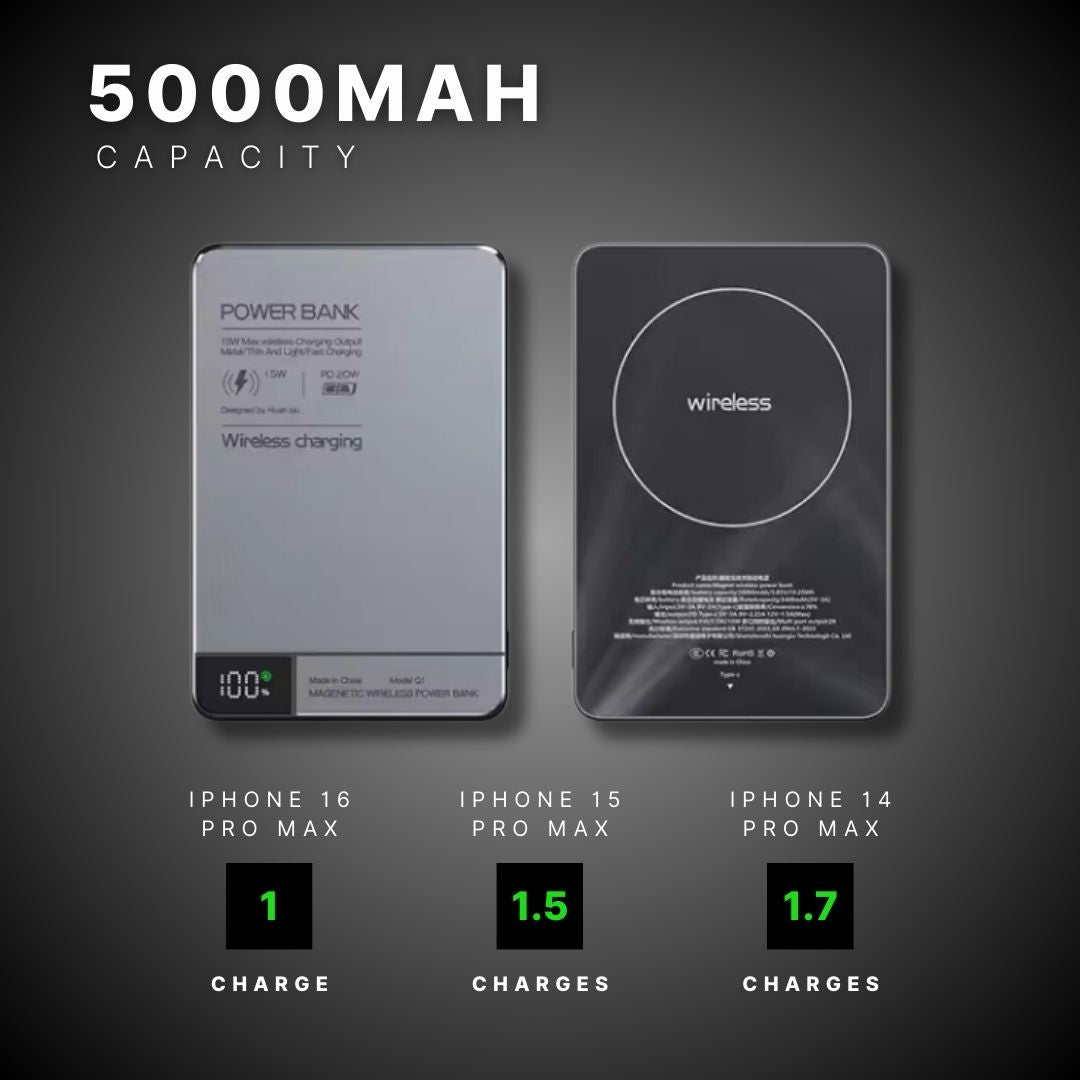 SnapCharge Magnetic Power Bank