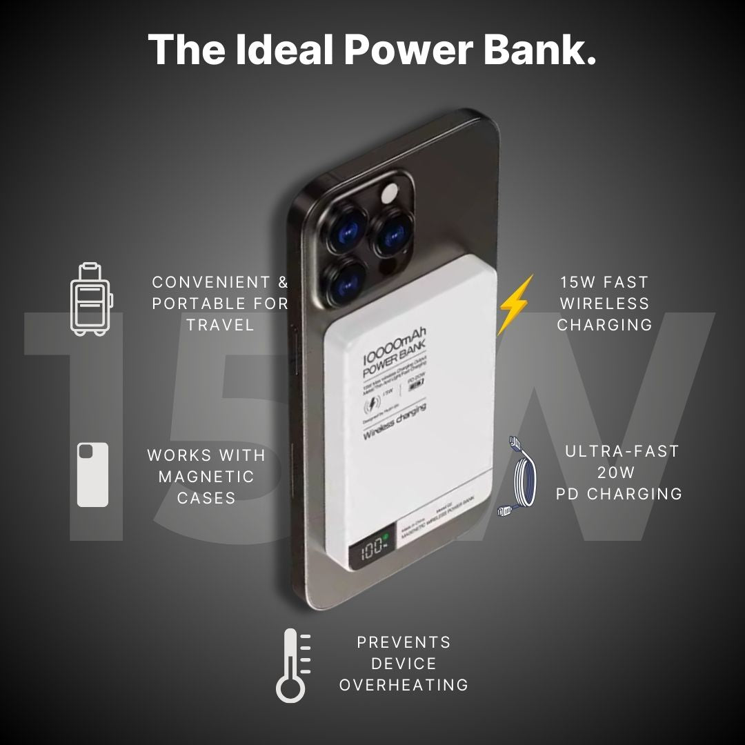 SnapCharge Magnetic Power Bank