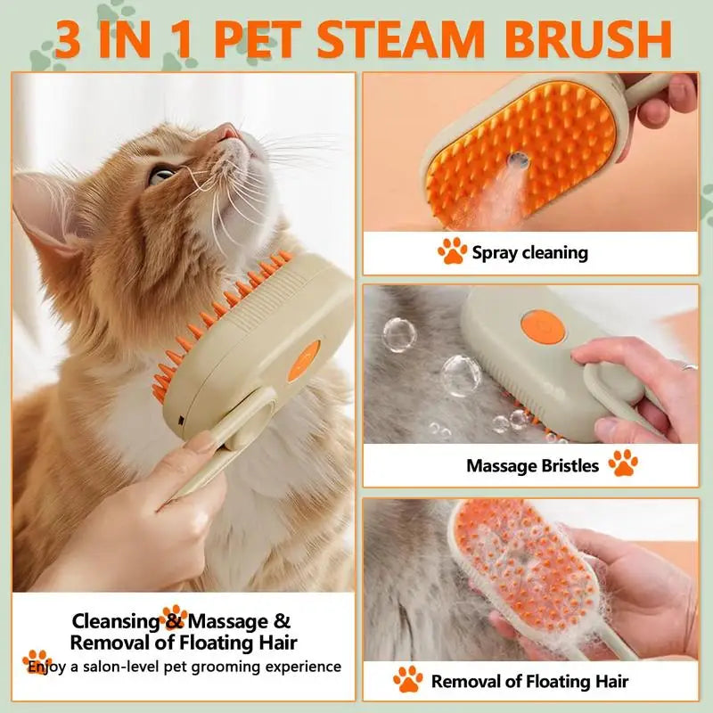 Steam Pet Brush