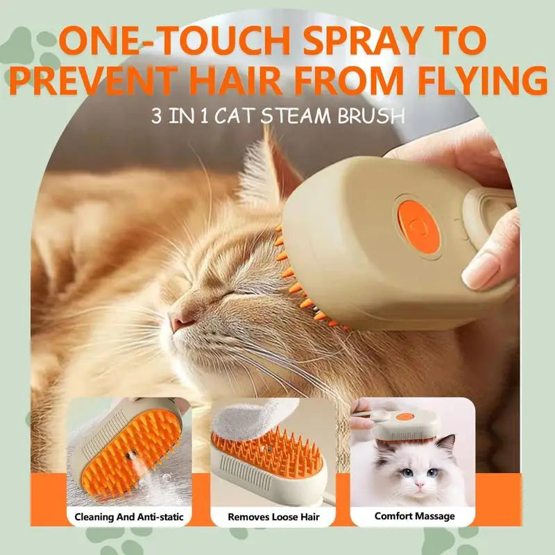 Steam Pet Brush