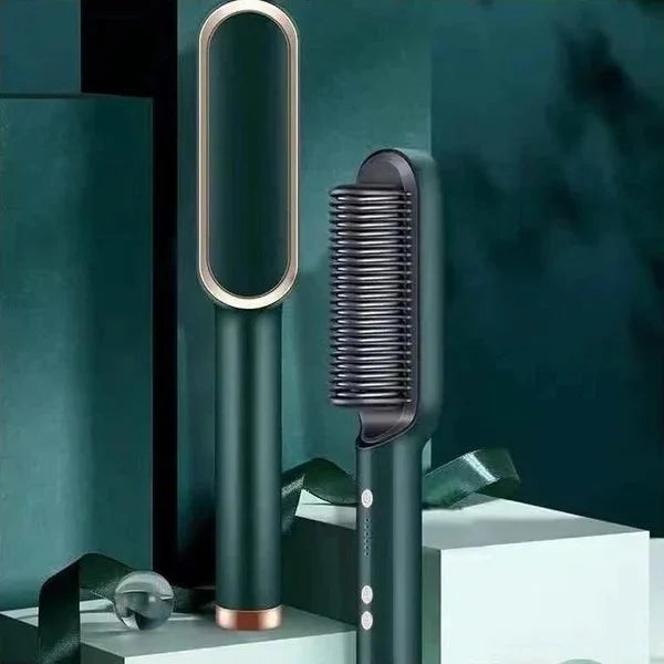 Electric Professional Hair Straightening Brush