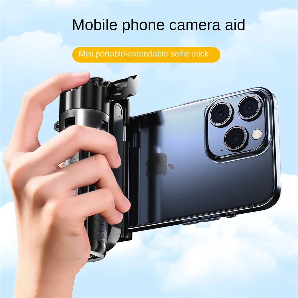 Bluetooth selfie-stick tripod