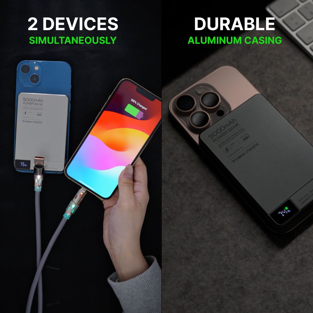 SnapCharge Magnetic Power Bank