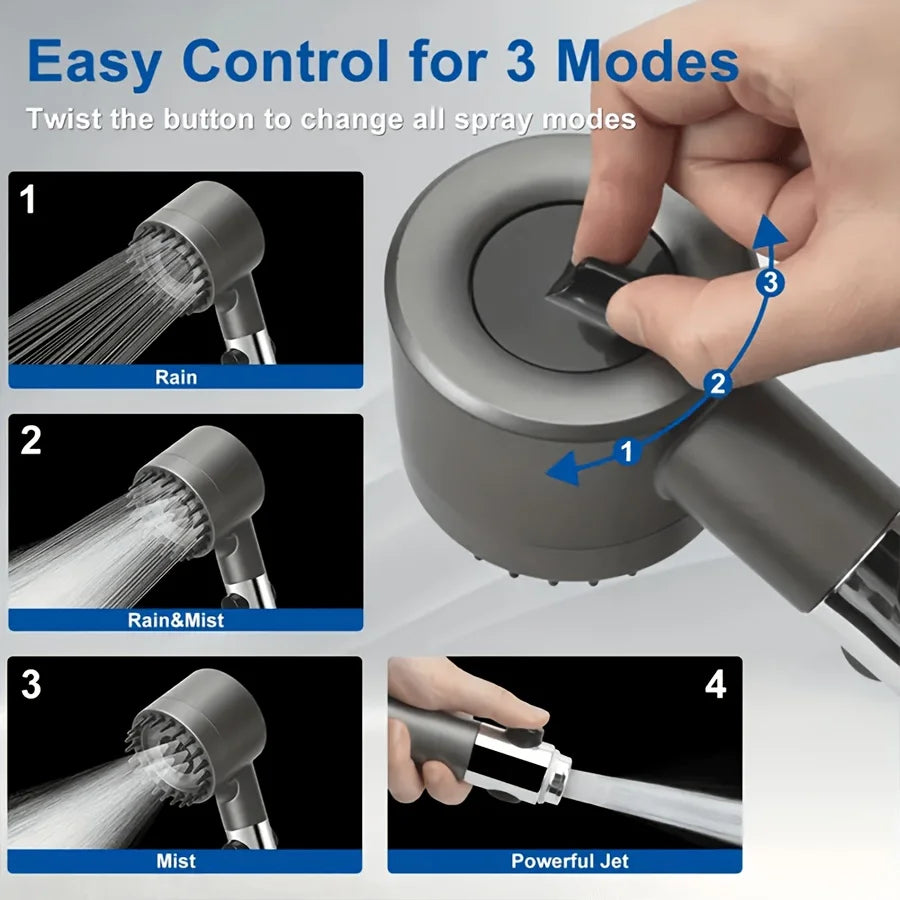 High-Pressure Handheld Shower Sprayer