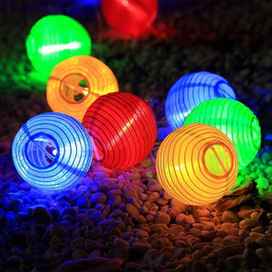 Waterproof Solar Lantern String Lights